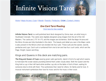 Tablet Screenshot of infinitevisionstarot.com
